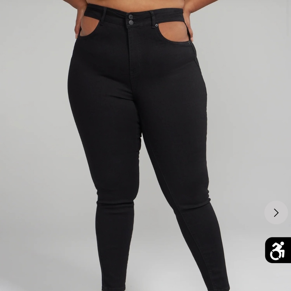 Fashion to Figure black jeans NWOT